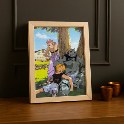 Cadre Photo Full Metal Alchemist - Team