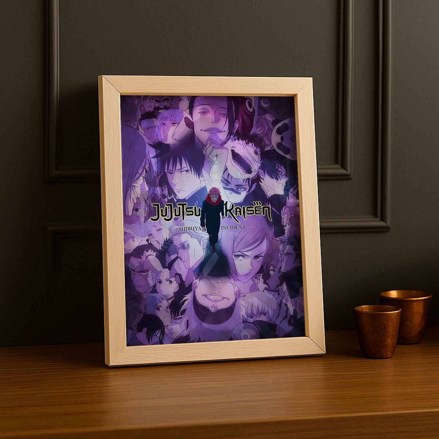 Cadre Photo Jujutsu Kaisen - Affiche