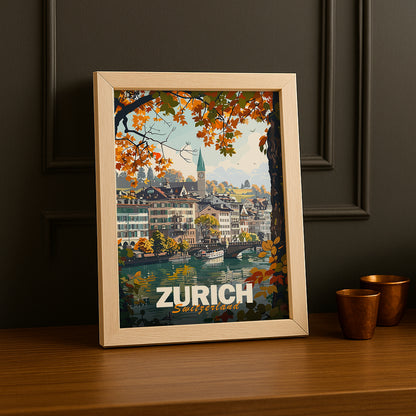 Cadre photo Zurich Switzerland