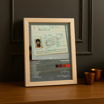 Cadre photo Album - Sans visa de Soolking