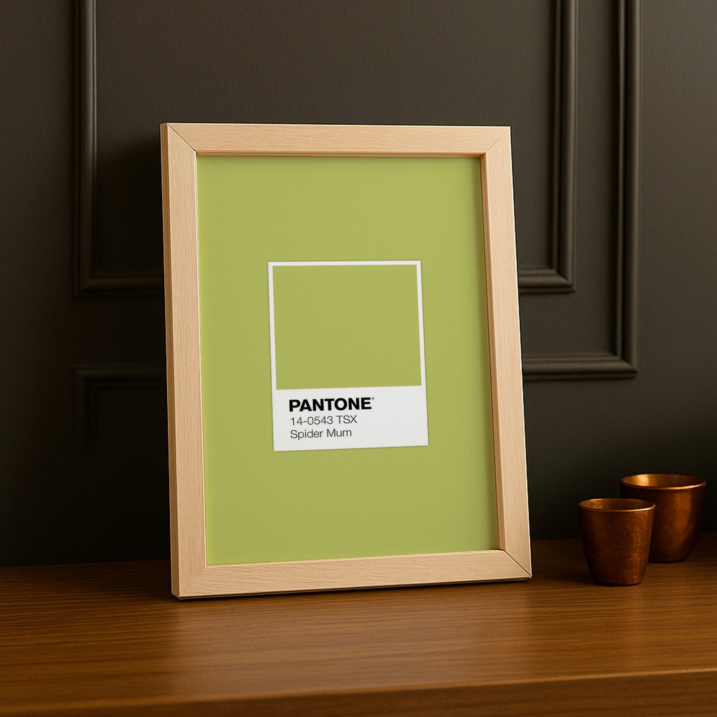 Cadre Photo Pantone Étiquette - Spider Mum