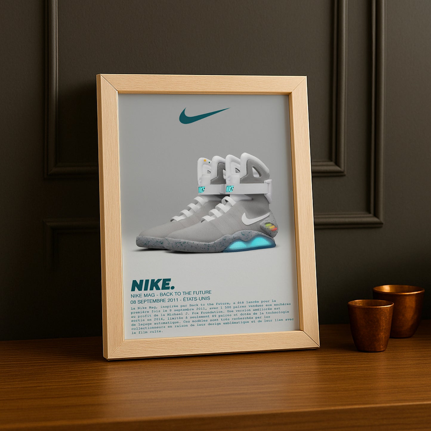 Nike MAG „Zurück in die Zukunft“-Fotorahmen 