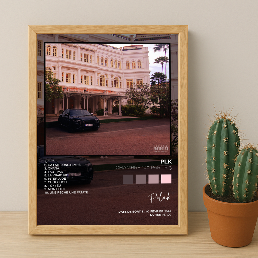 Cadre photo Album - Chambre 140 de PLK