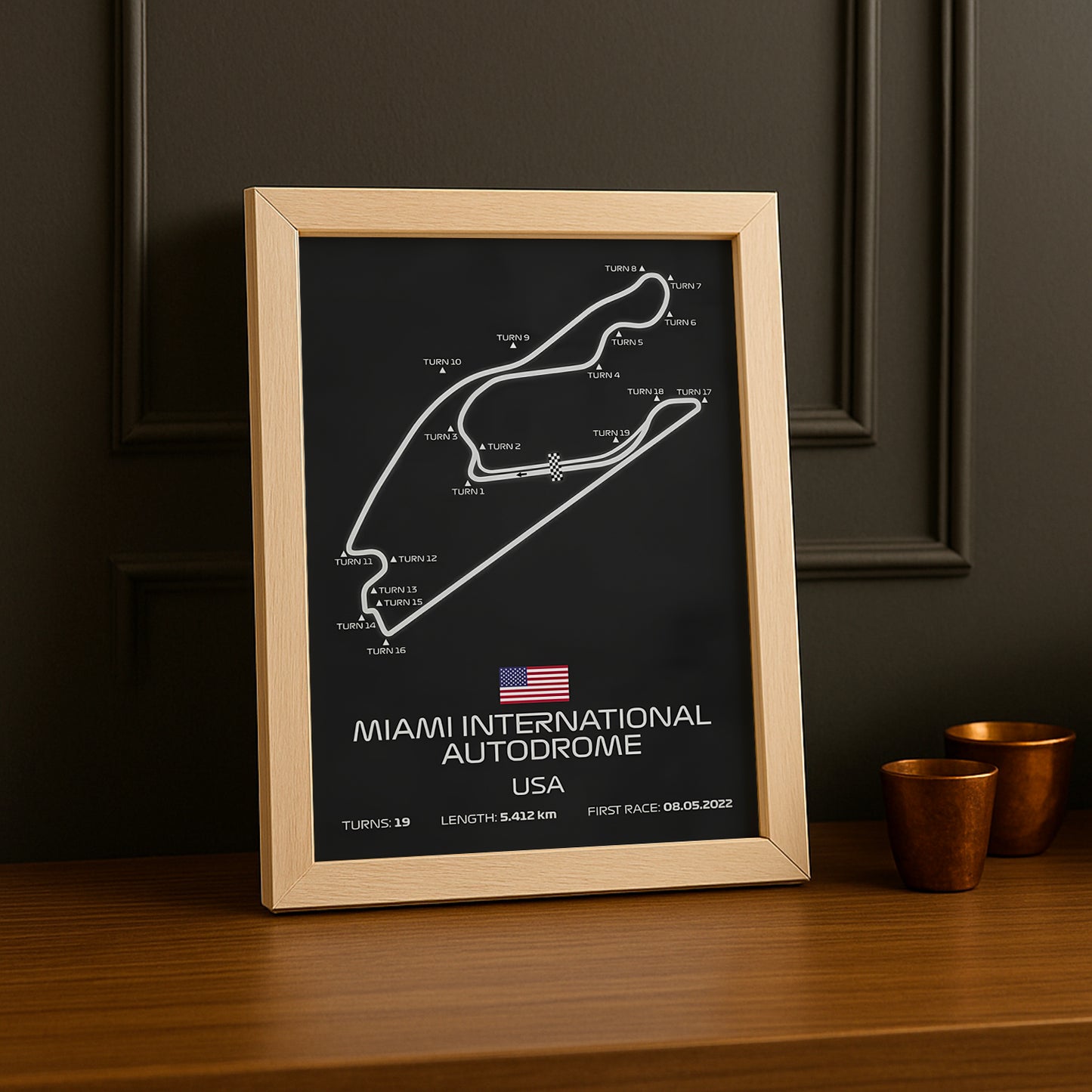 Cadre photo Miami International Autodrome