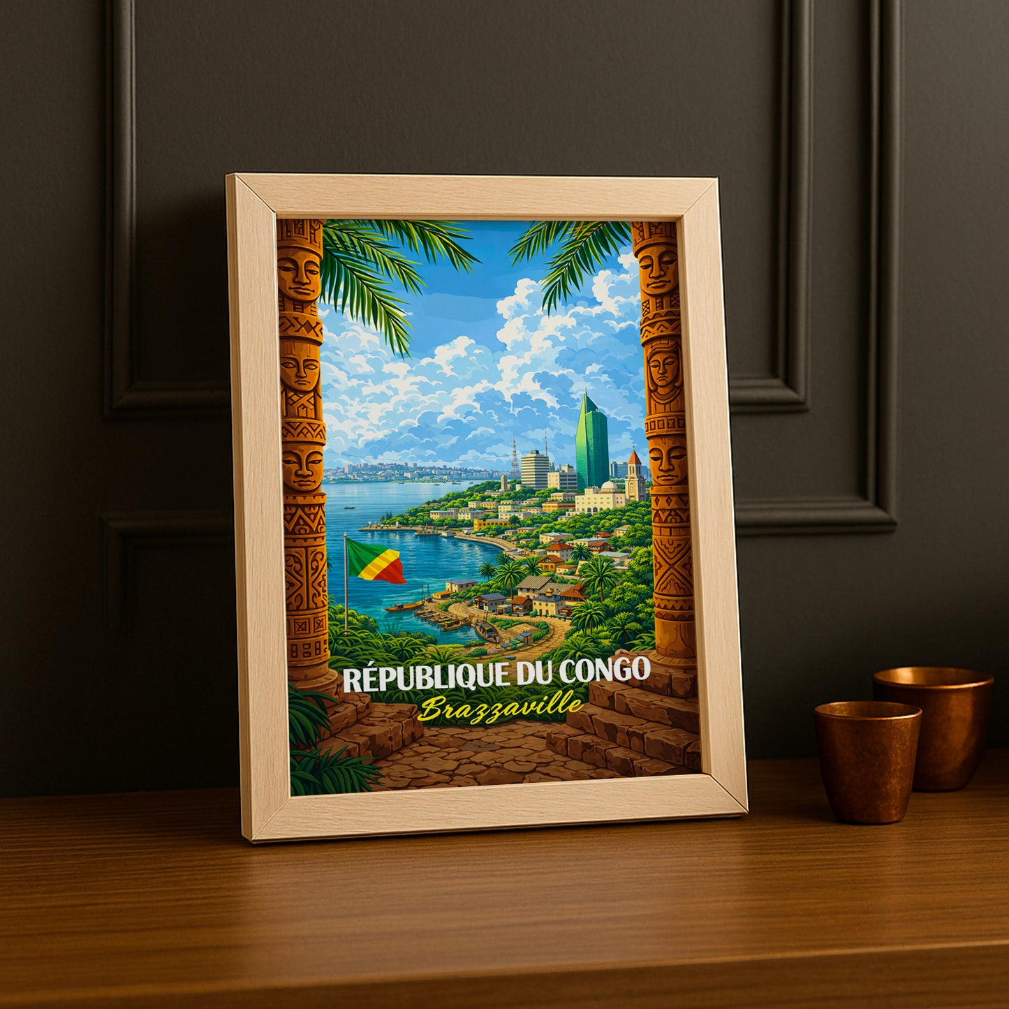 Cadre Photo Afrique - République du Congo Brazzaville