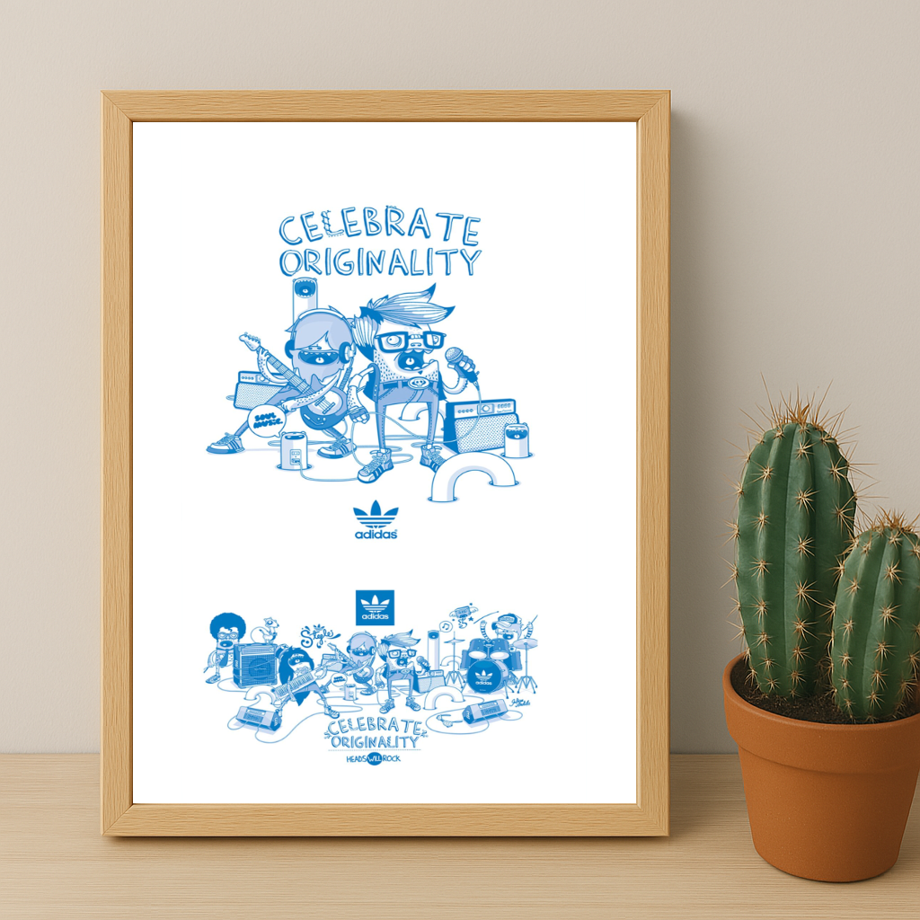 Cadre photo Adidas - Celebrate Originality