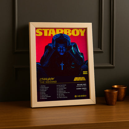 Cadre photo Starboy The Weeknd