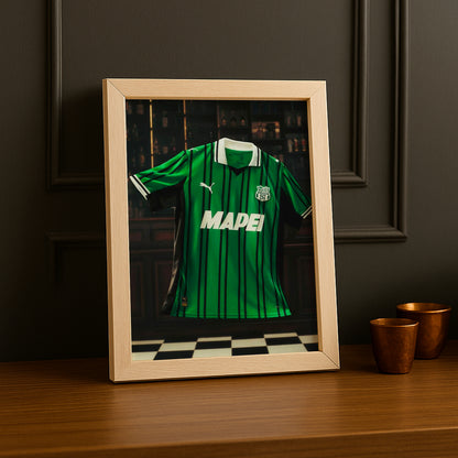 Poster Maillot Football - Sassuolo Kit 25-26