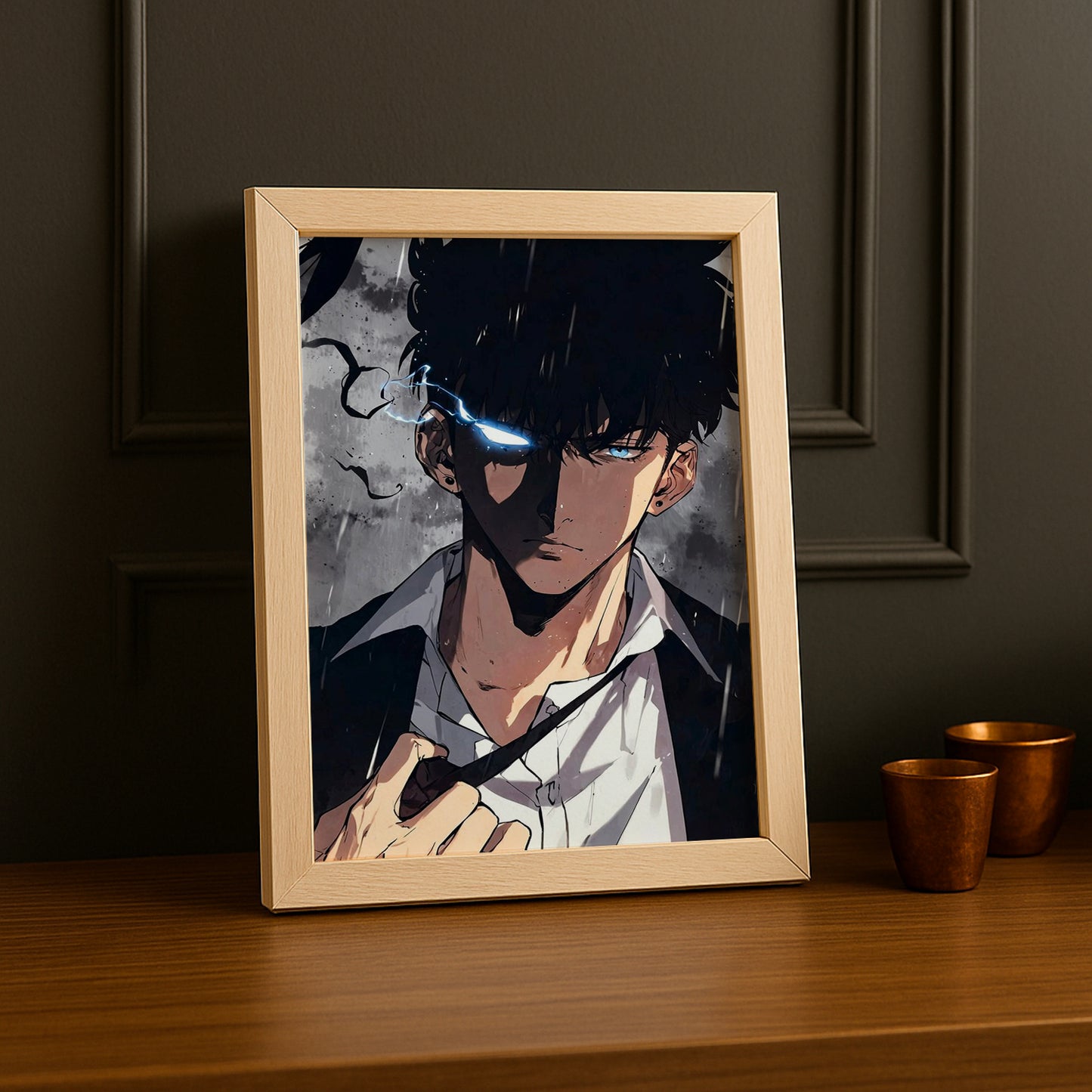 Cadre Photo Solo Leveling - Sung Jin Woo Eye