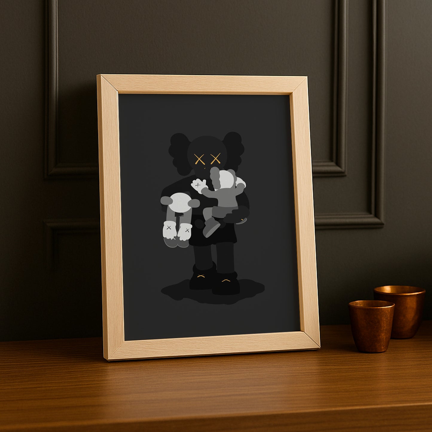 Poster Kaws father