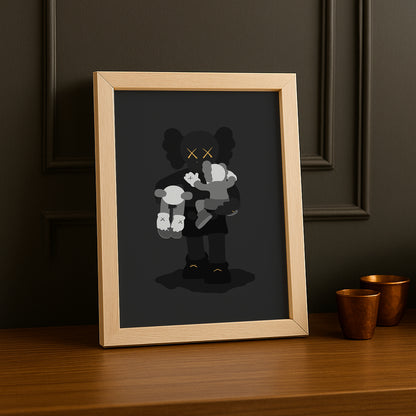 Poster Kaws father