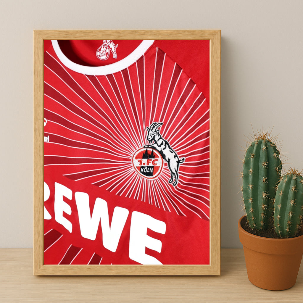 Poster Maillot Football - FC Cologne Kit 25-26