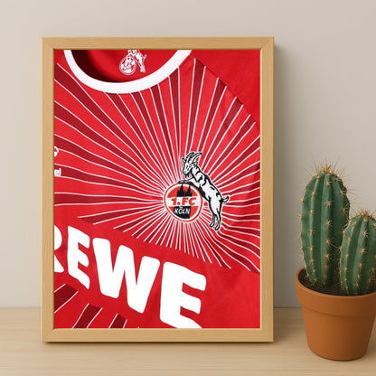 Poster Maillot Football - FC Cologne Kit 25-26