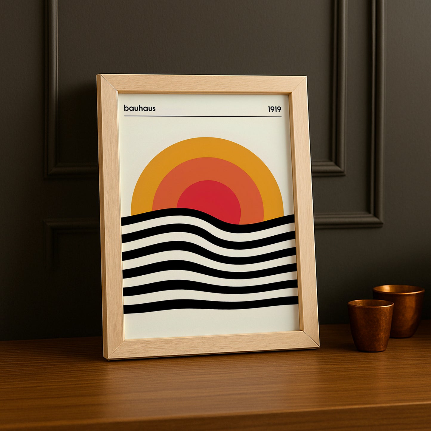 Cadre photo Bauhaus 1919