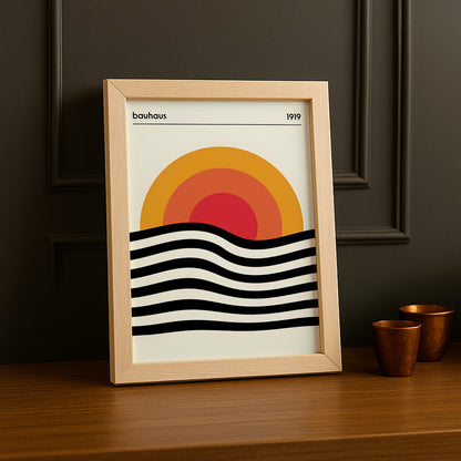 Cadre photo Bauhaus 1919