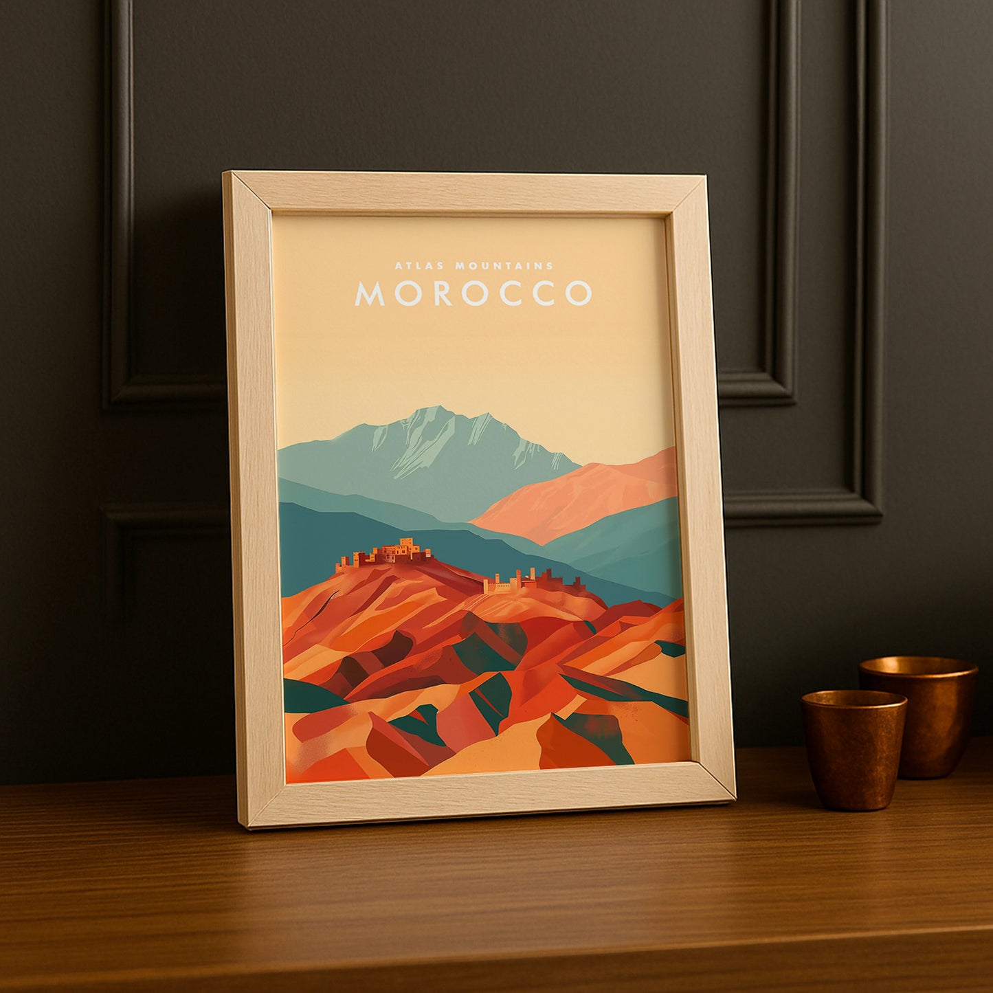 Atlas Mountains Maroc - Poster