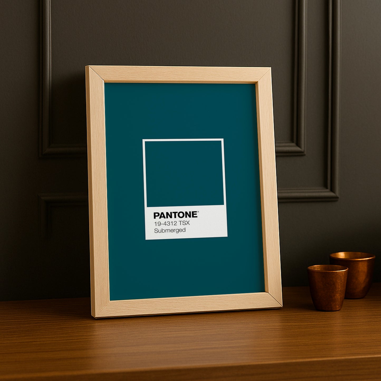 Cadre Photo Pantone Étiquette - Submerged