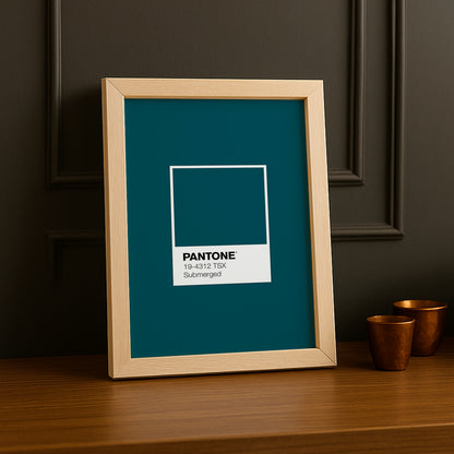 Cadre Photo Pantone Étiquette - Submerged