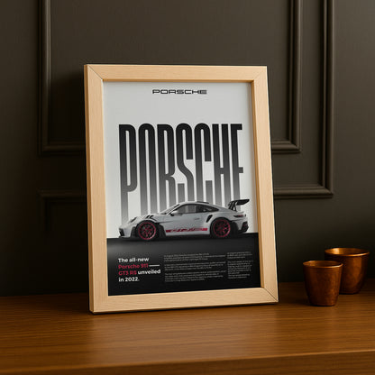 Poster Voitures - Porsche 911 GT3 RS