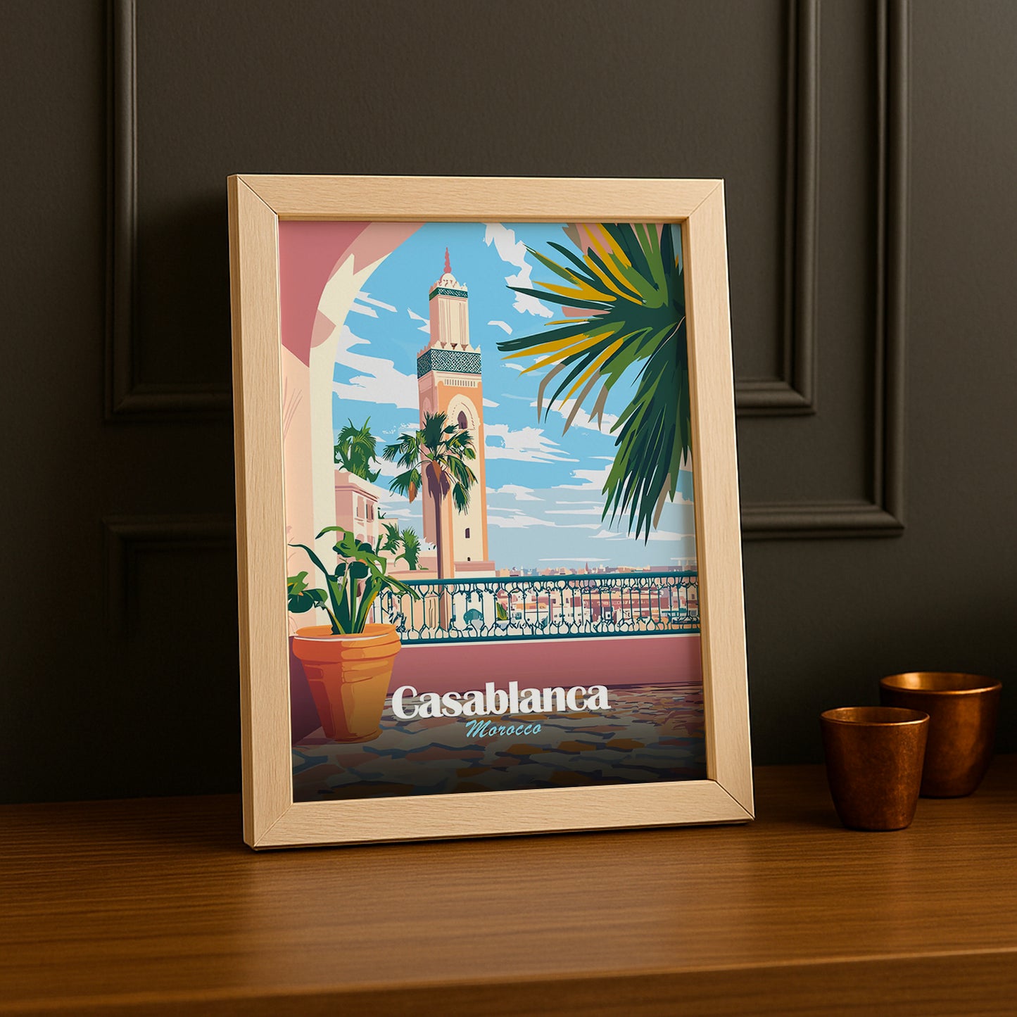 Casablanca Maroc - Poster