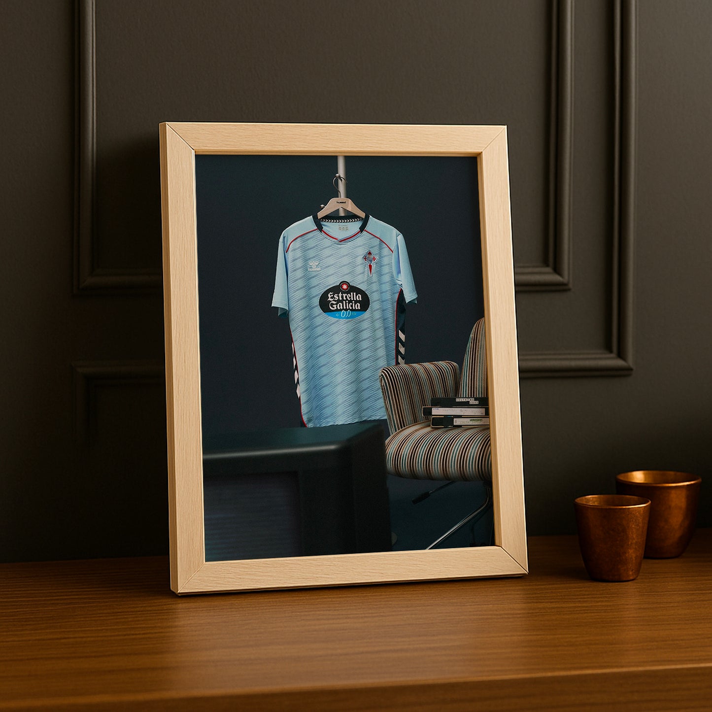 Cadre photo - Maillot Celta Vigo 25-26