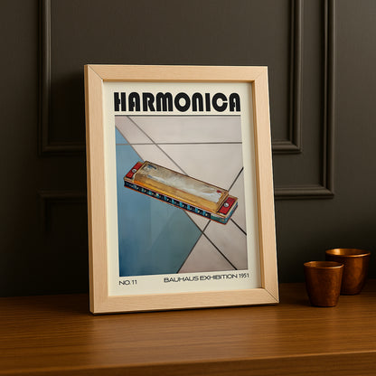 Cadre photo Bauhaus Harmonica