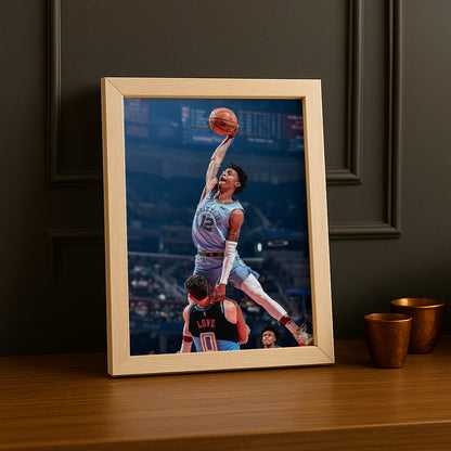 Cadre photo NBA - JA Morant Dunk