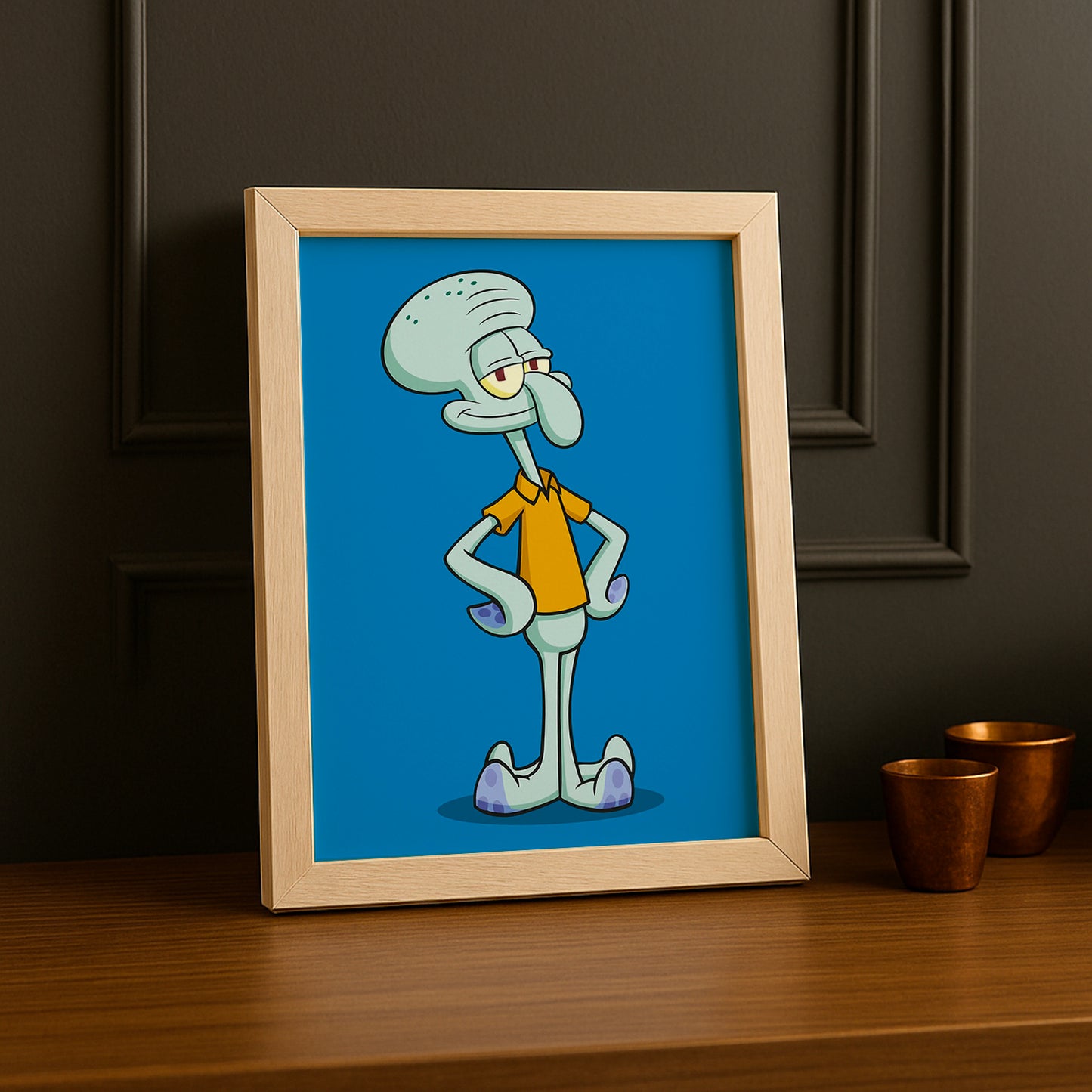 Cadre Photo Bob L'Éponge - Carlo Tentacule