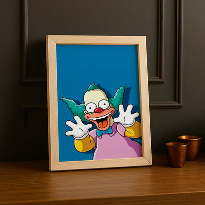 Cadre Photo Les Simpsons - Krusty le Clown
