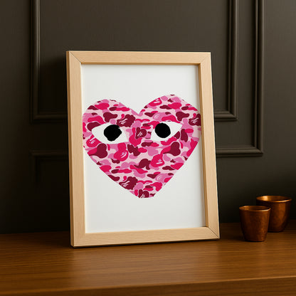 Cadre photo Comme des garçons