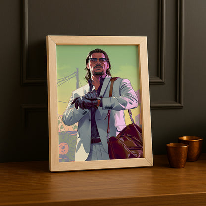 Poster Grand Theft Auto VI - Raul Bautista