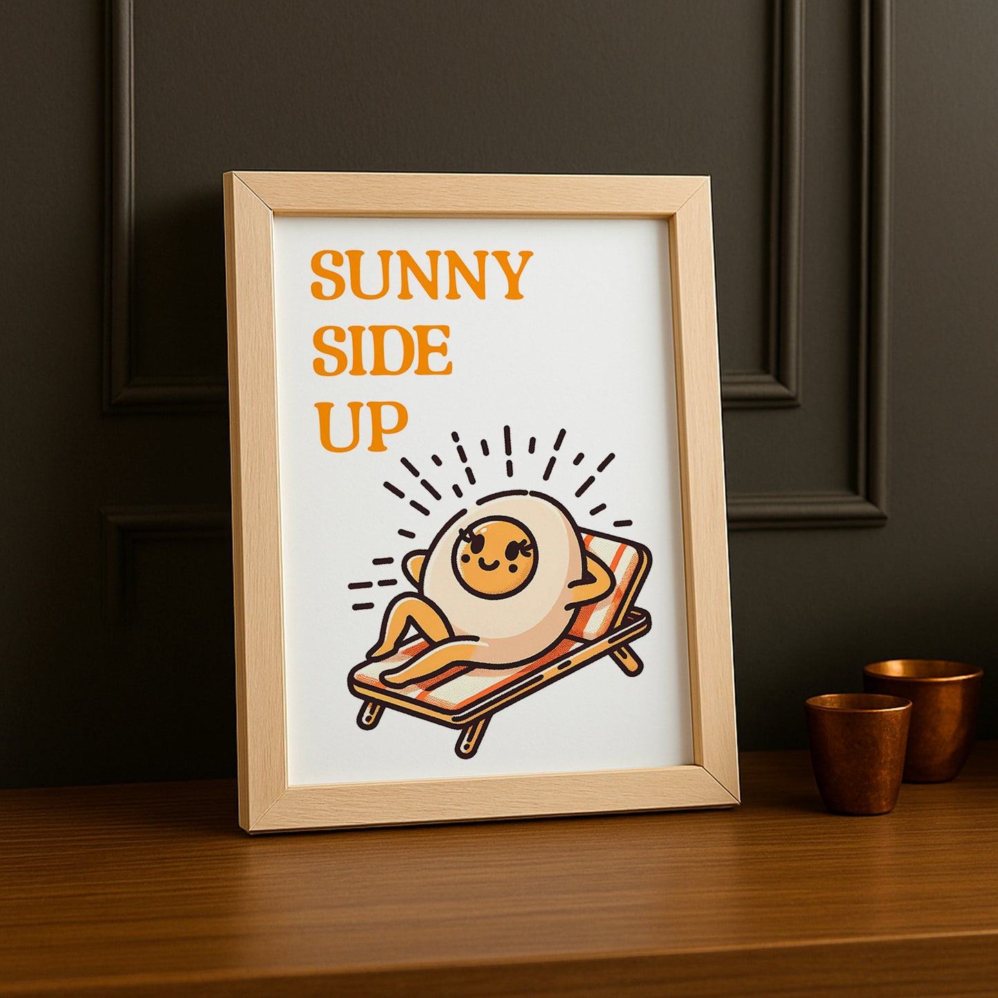 Cadre photo Citation - Sunny Side Up