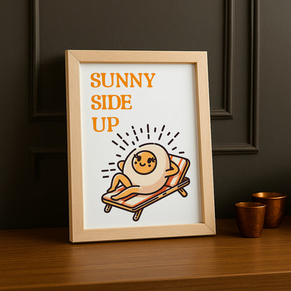 Cadre photo Citation - Sunny Side Up