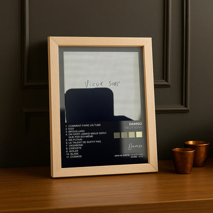 Poster Damso – Album Vieux sons