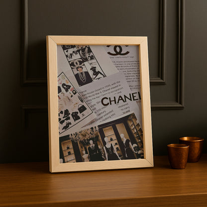 Poster Photo Chanel - Journal