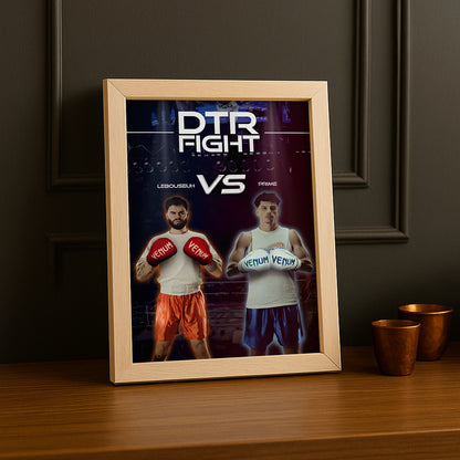 Cadre photo DTR Fight Lebouseuh vs Prime