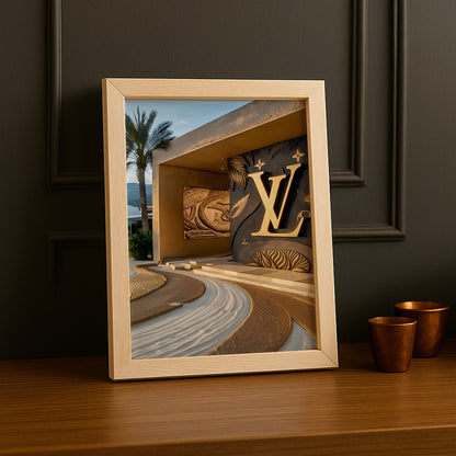 Cadre photo Louis Vuitton - Summer Devanture