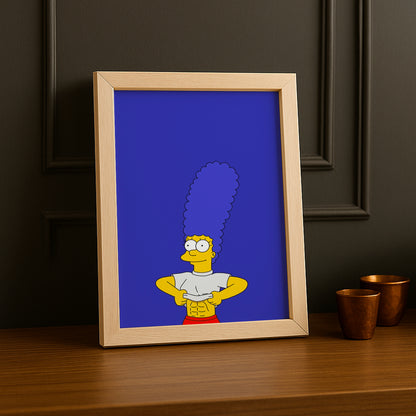 Cadre Photo Les Simpsons - Marge Simpson Abdos