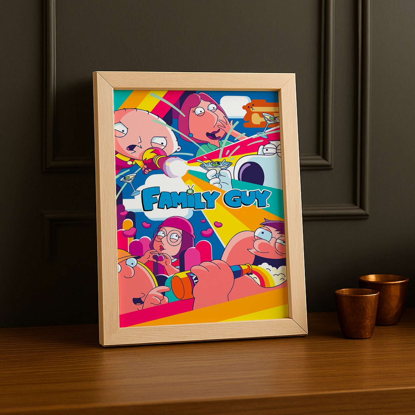 Cadre Photo Family Guy - Love