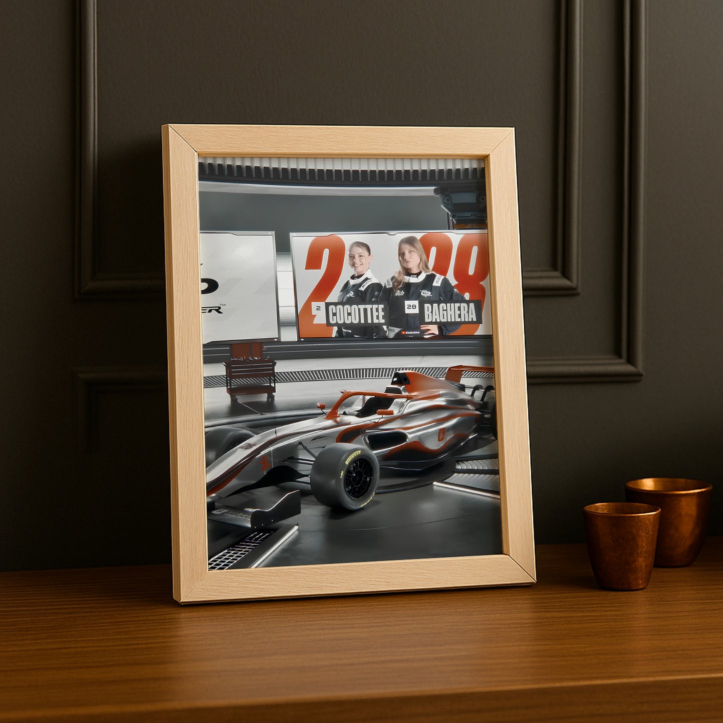 Cadre Photo GP Explorer Cocotte x Baghera