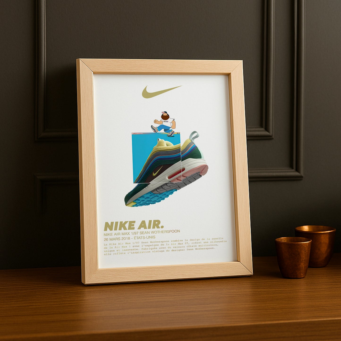 Nike Air Max 1/97 Sean Wotherspoon Fotorahmen 