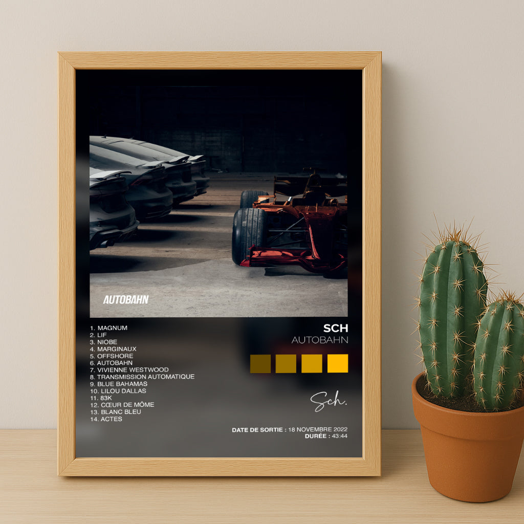 Poster SCH - Album Autobahn