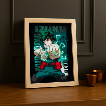 Cadre Photo My Hero Academia - Izuku Midoriya Deku