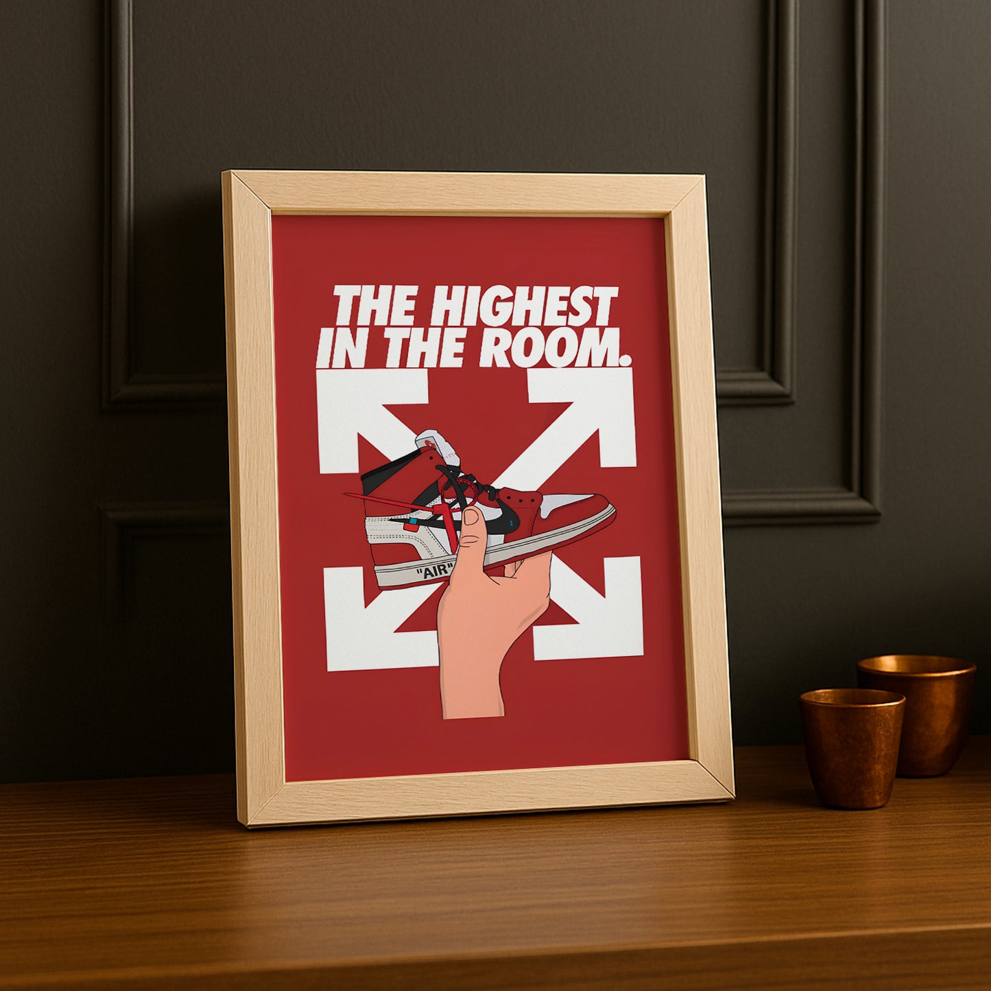 Cadre photo Travis Scott Nike x Off-White