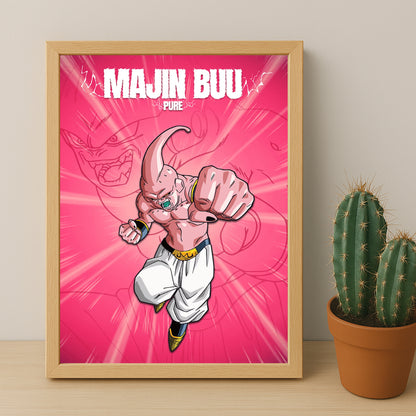Poster Dragon Ball Z - Majin-Buu Pure