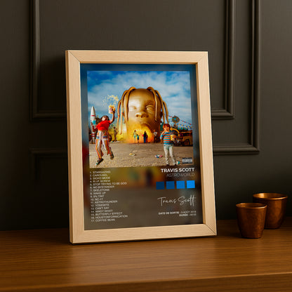 Poster Travis Scott - Album Astroworld