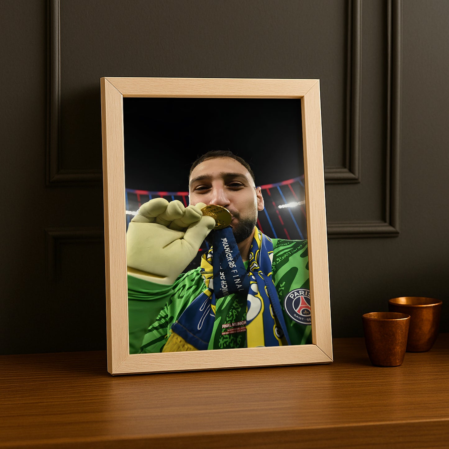 Cadre photo Paris Saint-Germain Donnaruma