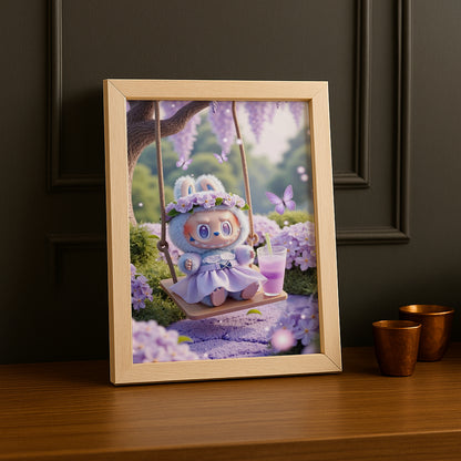 Poster Labubu - Jardin