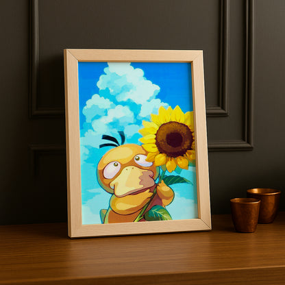 Cadre Photo Pokémon - Psykokwak Tournesol