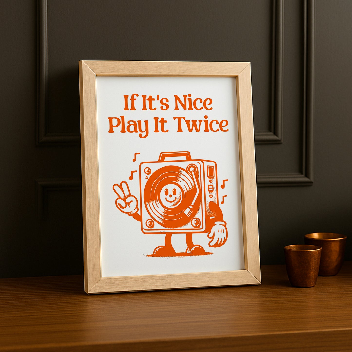 Cadre photo Citation - Musique